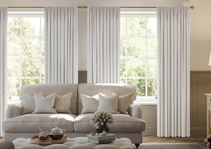 Medina, Light Grey - Made to Measure Curtains - Image 3